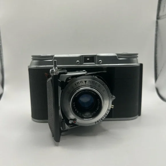 Lens Vito Camera Voigtlander Vito II Folding Camera Compur Rapid
